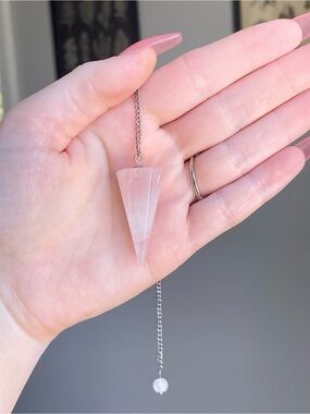Rose Quartz Pendulum